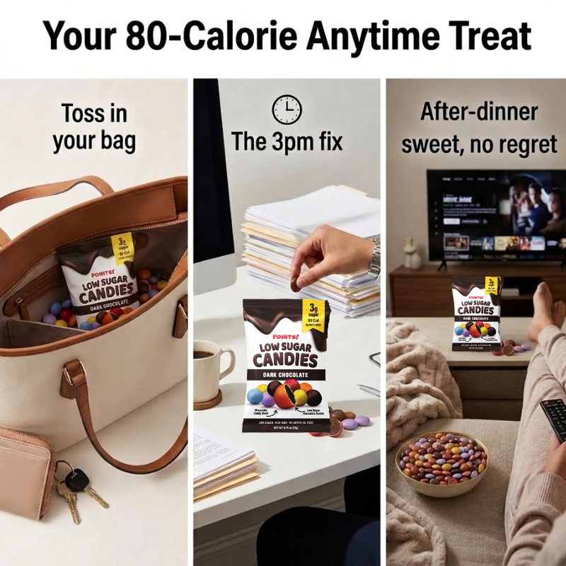 Low Glycemic Dark Chocolate Candies