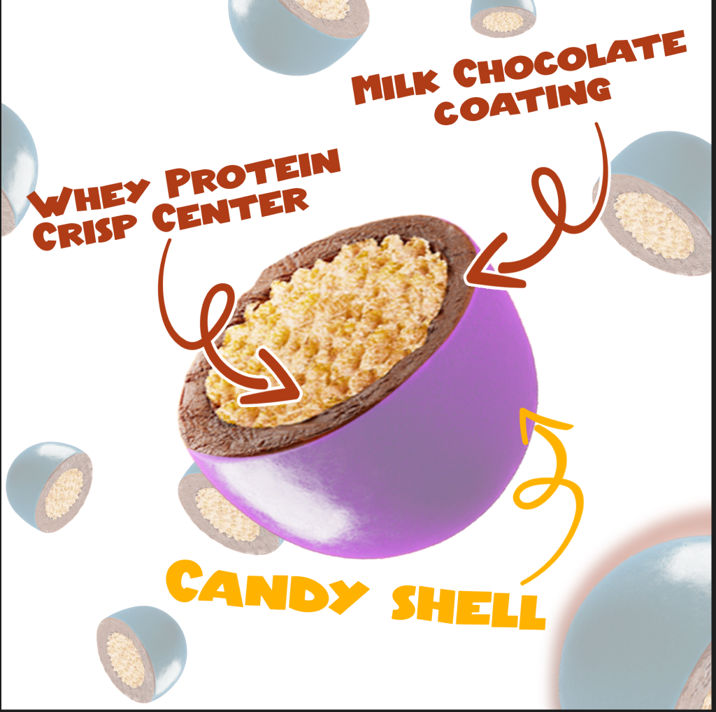 High Protein Mini Milk Chocolate Candies