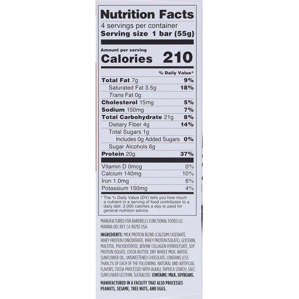 Barebells Cookies & Caramel Protein Bar